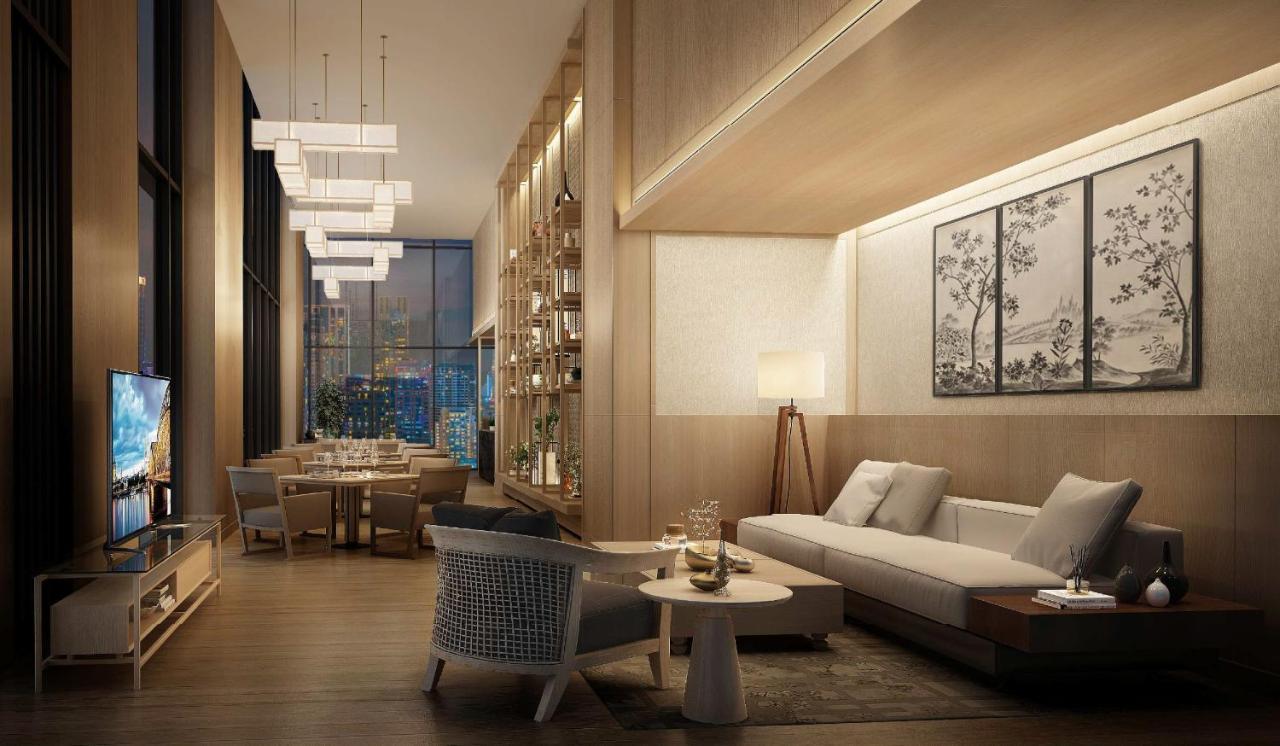 Oakwood Suites Bangkok Banguecoque Exterior foto The Living Room